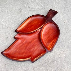 Wooden Vintage Party Platter